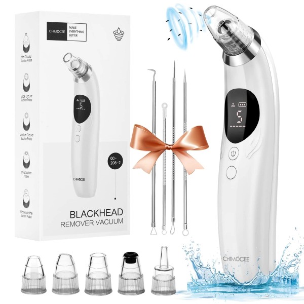 Chimocee Blackhead Remover Pore Vacuum, Black Head Remover for Face,