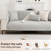 Ksriylm Anti-Scratch Couch Cover, Waterproof Sectional Couch Slipcover Jacquard Fabric,