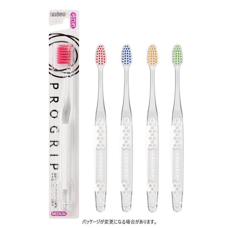 Ebis Pro Grip Brush Type I Regular Set of 3,