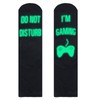 PTSHOW Funny Christmas Gifts Novelty Gaming Socks Christmas Stocking Stuffers