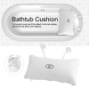Non-slip bath spa pillow antibacterial super permeable quick drying air