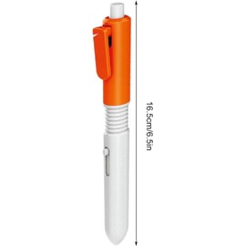 Prank Squirt Pen - Creative Writable Pen Water Game | Water Spray Toy Pen, School Supplies Water Fighting Game, Prank Items Press to Spray Water Parties Accessories(Orange)