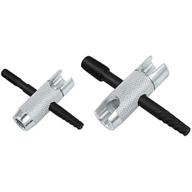 NOVINO Grease Zerk Tool,4 Way Zerk Grease Fittings Removal Tool Fit 1/4"-28 SAE,1/8"-NPT,M10x1 M8x1 and Hex Size 3/8" 5/16" 7/16" for Remove Install Rethread Damaged Fitting