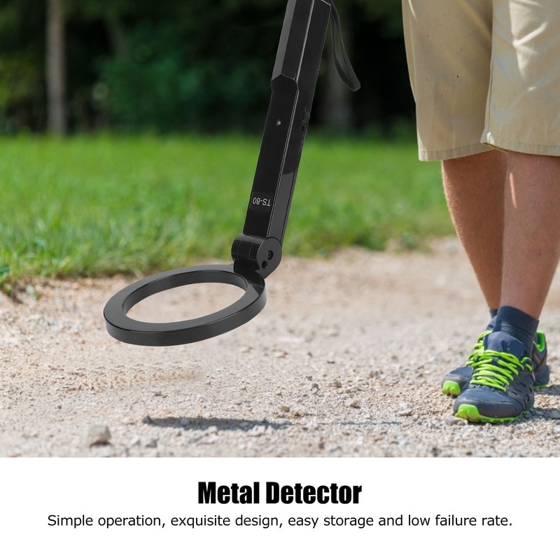 Portable HandHeld Folding Metal Detector High Sensitivity Multifunctional Metal Positioning