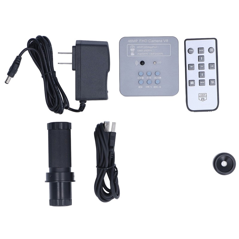 Microscope Camera 48MP 2K 1080P 60FPS HD Industrial Video Camera
