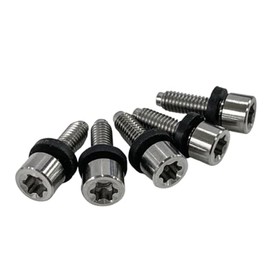 Shaft Sleeve Screws Set of 5 Golf Sleeve Bolts Adapter Screws Multi Sleeve G440 G430 Qi35 Qi10 GT2 GT3 ELYTE PARADYM AI SMOKE DS-ADAPT DARKSPEED ZXi Sleeve Screws (Taylor Made Screws)