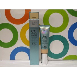 ~ IT COSMETICS ~ IT COSMETICS ~ CC+ NATURAL MATTE FULL COVERAGE CREAM ~ FAIR BEIGE ~ 1.08 OZ