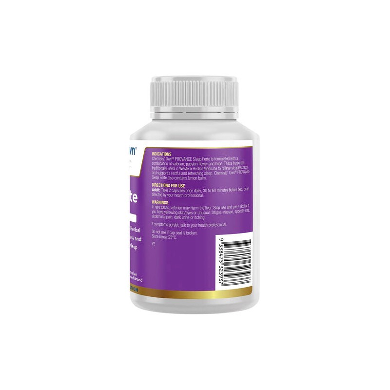 Chemists' Own Provance Sleep Forte 60 Capsules