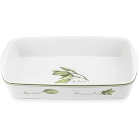 La Porcellana Bianca Rechteckiges Porzellan-Backblech "Coltivia" 25,6x14,5xH4,6 cm