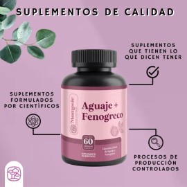 Aguaje y Fenogreco Momosie: Cápsulas Veganas y sin Gluten para Mujer