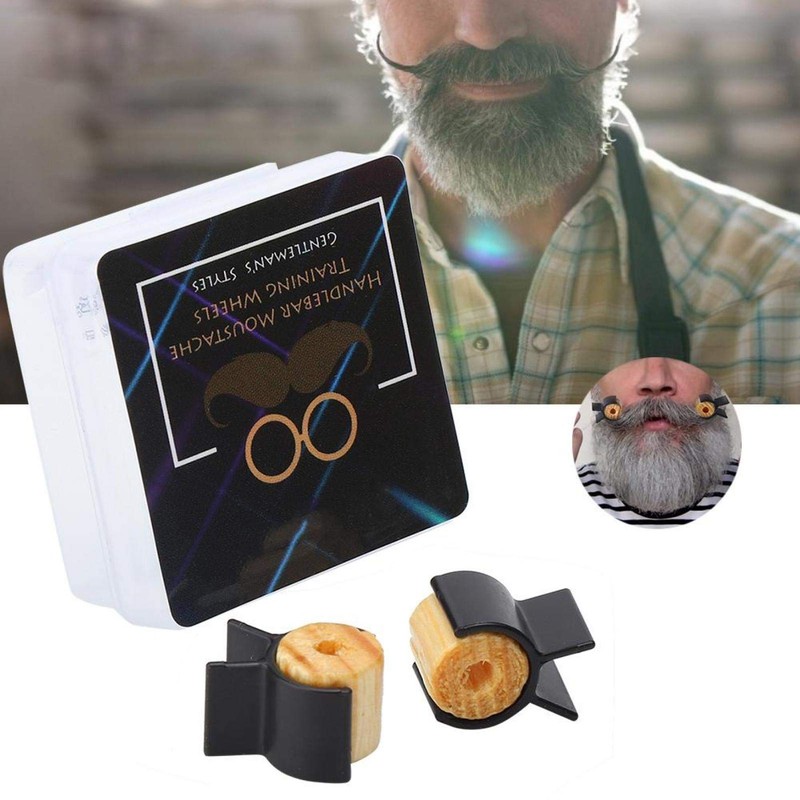 Semiter Mustache Shaping,Beard Trimmer Oil Beard Shaping Tool,Handlebar Moustache Training