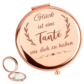 Tante Geschenk,Geschenke Tante Von Kind,Geschenk für Tante Geburtstag,Beste Tante Geschenke Personalisiert Lustig,Taschenspiegel,Muttertagsgeschenk für Tante,Tante Geschenk Weihnachten Valentinstag