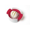 Prepworks by Progressive - Cortador de huevos compacto, blanco, rojo
