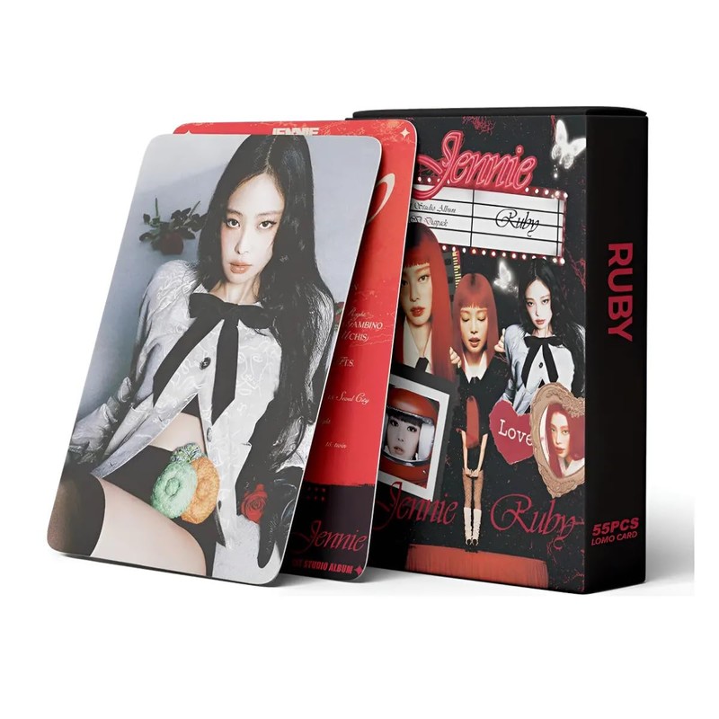 55 Photocards Jennie - Ruby