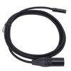 3.5mm Female to 3 Pin XLR Male Cable 24K Gold