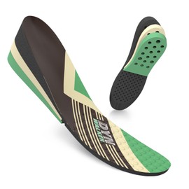 DynWalker Insole, Increases Height, The Secret Insole, Increases Height, Insole, Longer Legs, Prevents Sides, Memory Foam, Breathable, For Daily Use, For Standing Work, Unisex, Shoe Bed, Heel Cushion, L