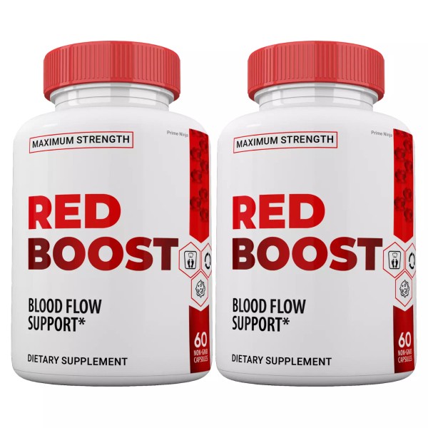 Red Boost Blood Flow Support Pills, RedBoost Capsules for Men