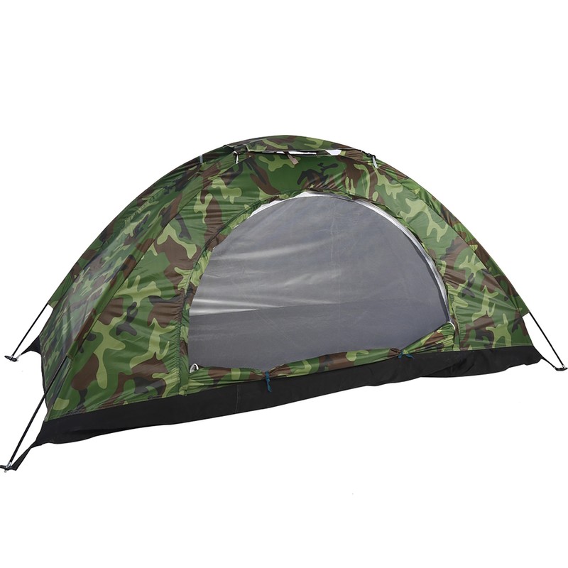Outdoor Camouflage UV Protection Waterproof One Person Tent for Camping