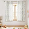 jinchan Linen Nursery Curtains for Living Room Boho Curtains for