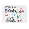 'Don't Stop Believing' Temporary Tattoo - Water Resistant, Skin-Safe, Non-Toxic