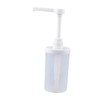 Qianly Quantitative Squeeze Bottle Sauce Pump Dispenser Pump Container Honey