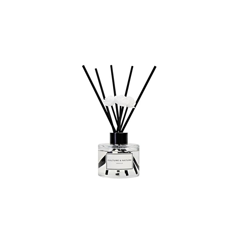 CULTURE & NATURE Reed Diffuser Set 4oz (120ml) Vanilla Scented