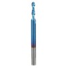 Ballnose Cutter Ball End Mill Blue Coated Spiral Router Bit