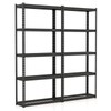 Giantex 2Pcs 5-Tier Storage Shelves, 35.5" x 12" x 72"
