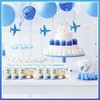 12-Pack Pre-Packaged Airplane Party Favors, Wooden Airplane Cutouts with Magnets