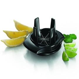 Simposh Lemon & Lime Wedge Slicer Cutter to Garnish Food Drink Corona Beer Tea Cocktails Oysters and More | Enjoy Slices of Lemon and Lime Wedges in Seconds