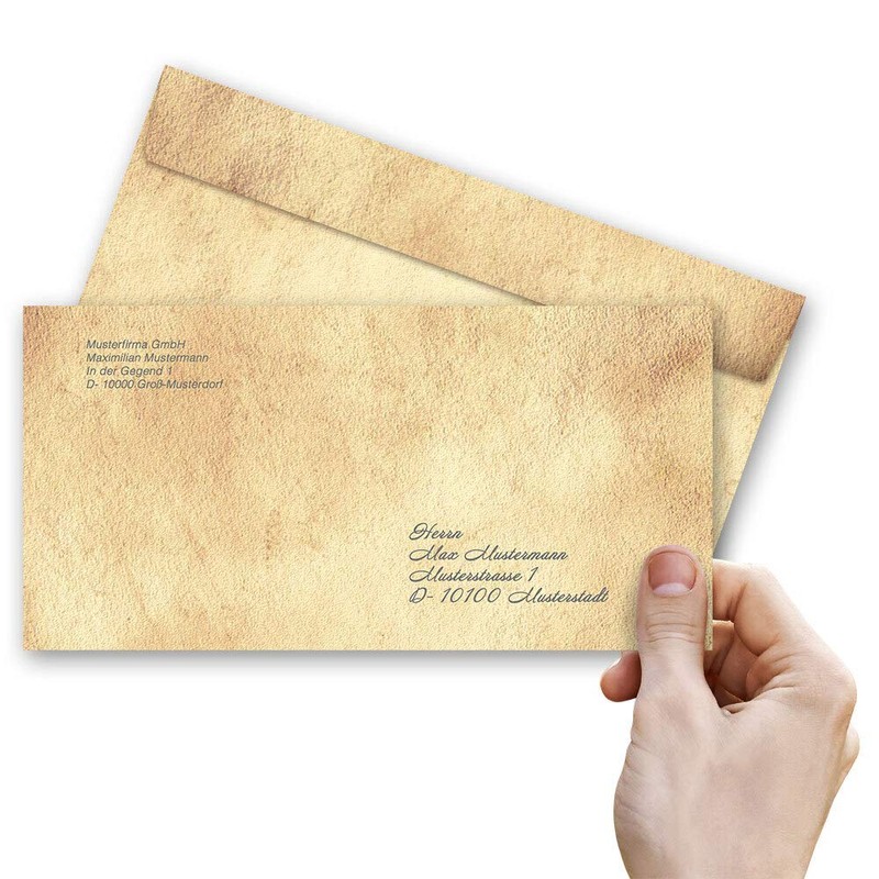 Envelopes Antique & History Pack of 50 Envelopes (Without Window)
