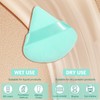 Pimoys 6 Pieces Powder Puff Face Soft Triangle for Loose