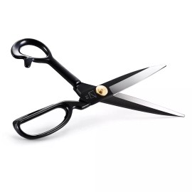 JINJIAN Sewing Scissors, Professional 10 Inch Fabric Dressmaking Scissors Heavy Duty ...