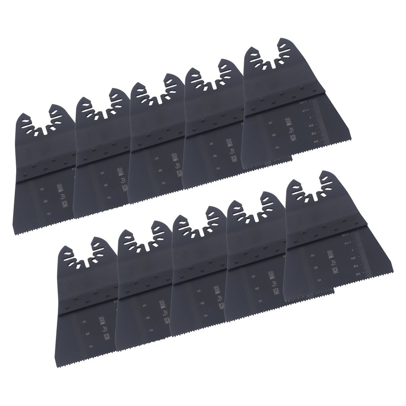 10Pcs Oscillating Tool Blades Universal Saw 65mm Fine Teeth High