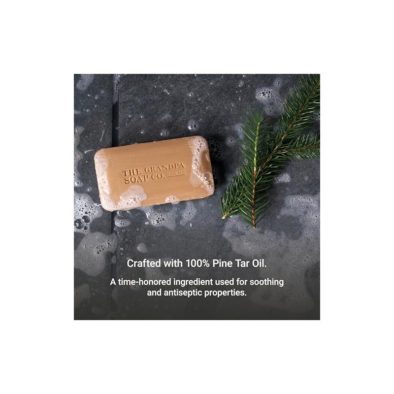 The Grandpa Soap Company Pine Tar Soap - 3.25 oz