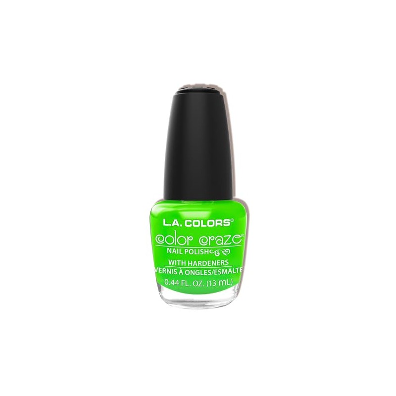 L.A. COLORS Color Craze Nail Polish, Mint CNP506