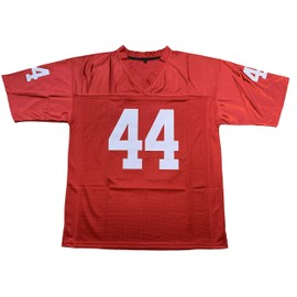 Forrest Gump #44 The Movie Stitched Football Jersey S-3XL (X-Large, Red)