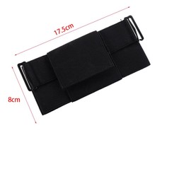 Leadigol Slim Running Phone Belt Bag, Running Waist Bag Money Belts Waist Pack Pouch Running Phone Holder Bag for Hiking Climbing Outdoor Women Men(17.5cm)