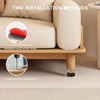 HERKINDNESS Adjustable Feet 27-40mm, 4 Pieces Adjustable Levelling Feet, Table