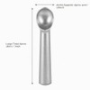 FTVOGUE Cuchara de Helado Antiadherente Antiadherente de Metal Portátil, Herramienta