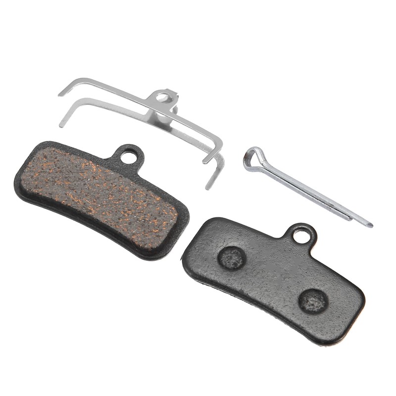 X AUTOHAUX 4 Pair Semi Metal Disc Bike Brake Pad