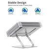 SOUNDANCE Laptop Stand for Desk with Stable Heavy Base, Adjustable