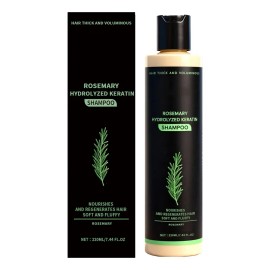 Champú Orgánico De Romero El Crecimiento Del Cabello 220ml