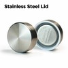 23oz Borosilicate Glass Water Bottles with Stainless Steel Lid -