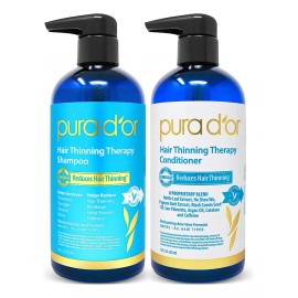 Pura Dor Juego De Champú Y Acondicionador De Biotina Para Te