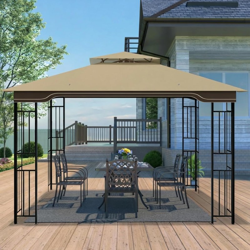 Replacement Gazebo Canopy for 10x12 Regency II Model L-GZ798PST |