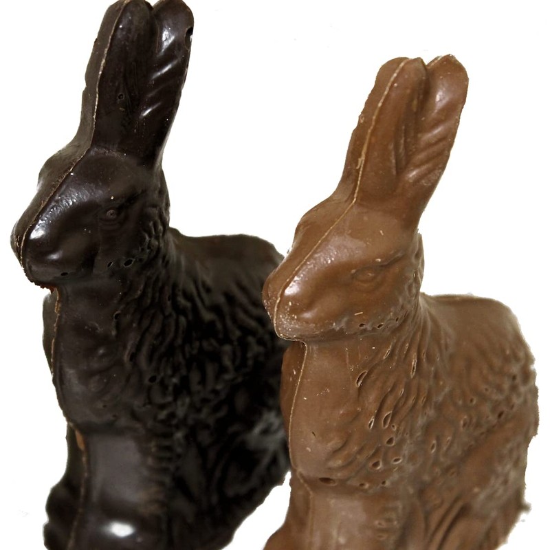 Lang’s Chocolates – Dark Chocolate Easter Bunny – Caramel Filled