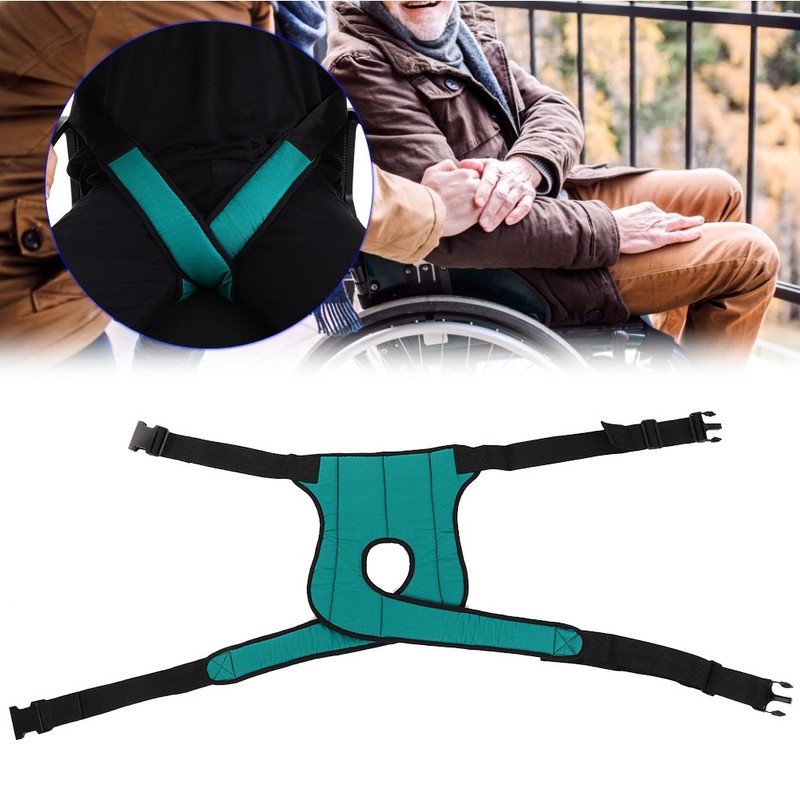 Adjustable Wheelchair Safety Harness Elderly Patients Wheelchairs Seat Belt Leg