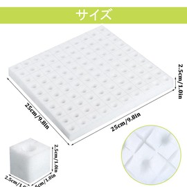 Hydroponic Growing Sponge, Vegetable Planting Sponge, Gardening Supplies, Hydroponic Cultivation, Leafy Vegetable Cultivation, Medium for Leafy Vegetables, No Soil, Convenient, Breathable, Planting,