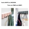 KYSMOTIC Coat Rack Wall Mounted, Modern Coat Hooks Wall Mounted